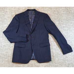 John Varvatos Men's Bleeker Dark Blue Sport Coat Blazer Size 38R